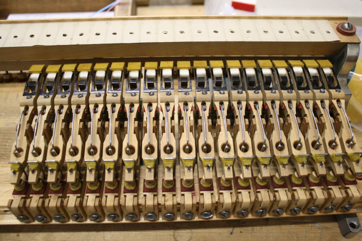 Riparazione pianoforte a Coda