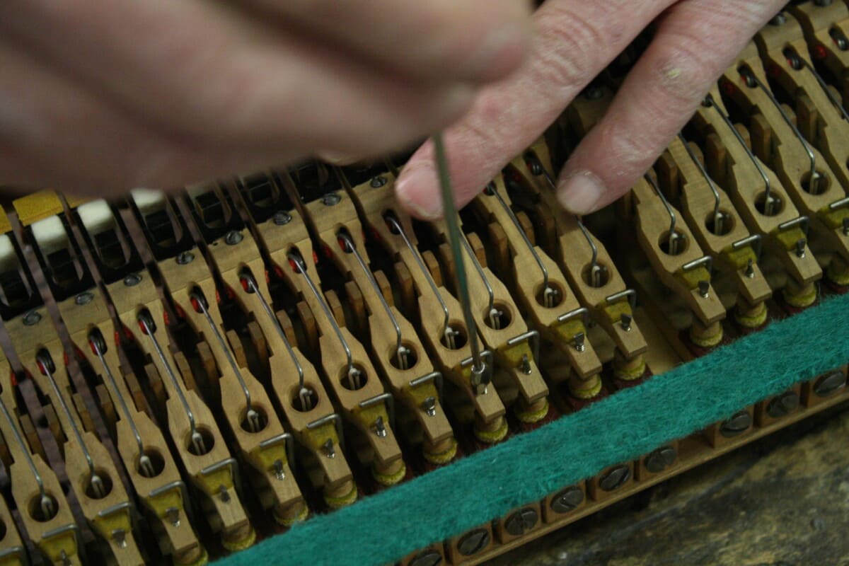 Riparazione pianoforte a Coda