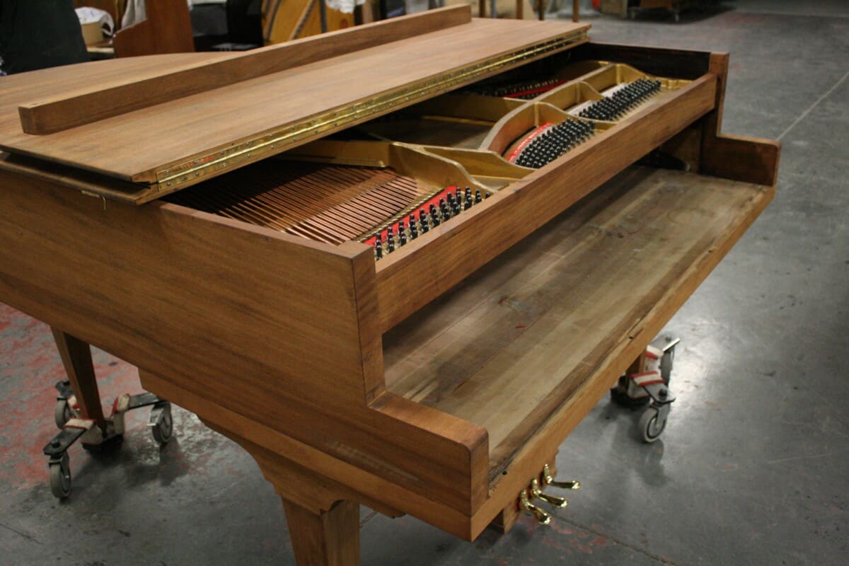 Riparazione pianoforte a Coda