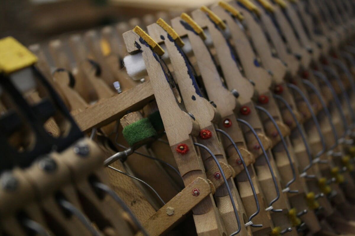 Riparazione pianoforte a Coda