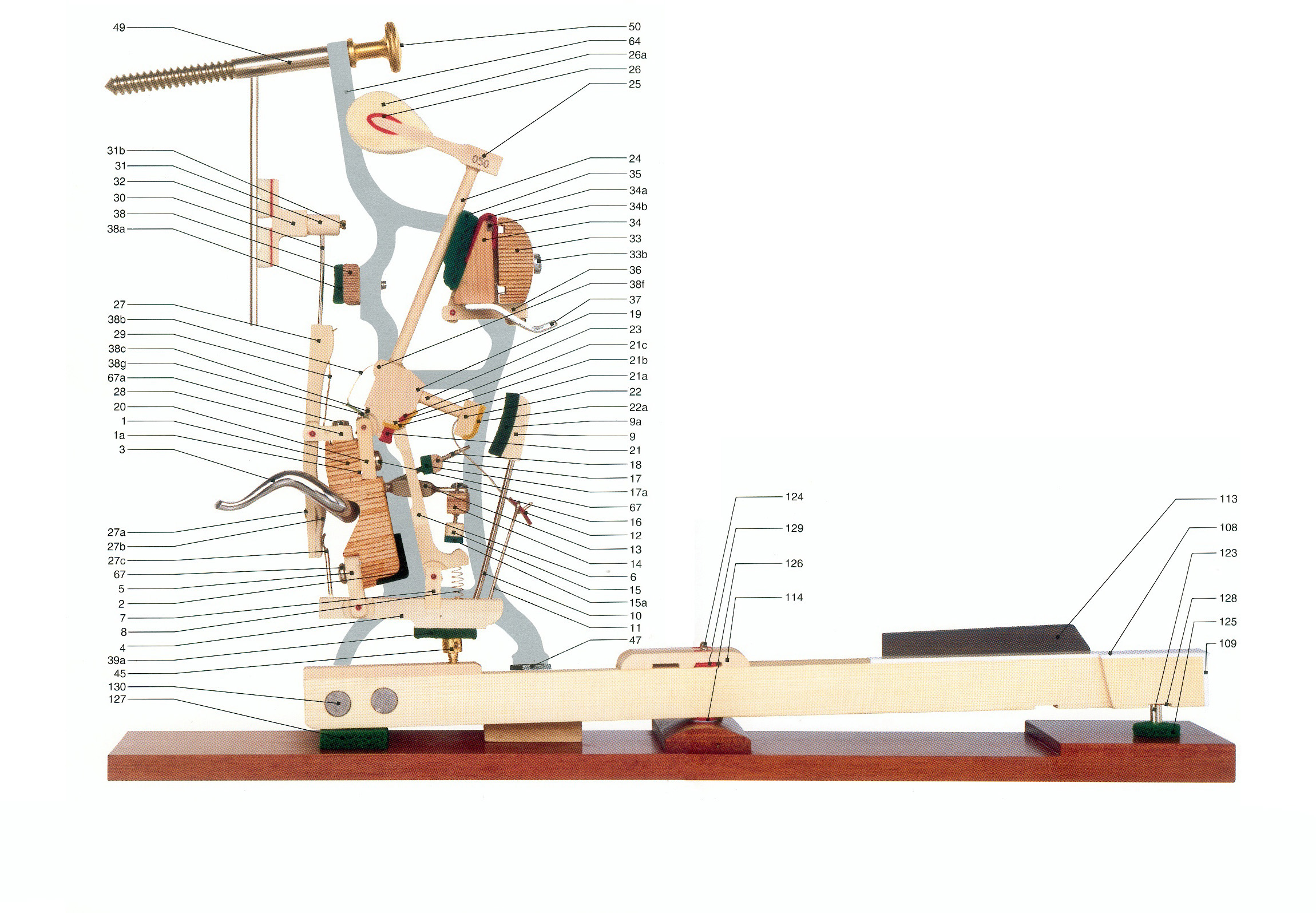 Profilo di una meccanica verticale